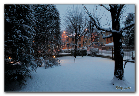 Over my window - winter, nature, snow, photography