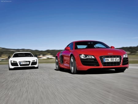 AUDI R8 - audi, r8, coupe, car