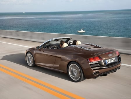 AUDI R8 Spyder - audi, r8, coupe, spyder