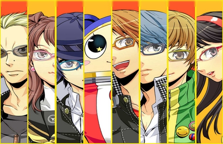 Persona 4 The animation - kuma, persona 4, friends, anime, the animation