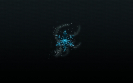 happy winter - cgi, blue, holiday, winter, black, widescreen, christmas, logo