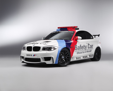 bmw safety car - two seater, black alloys, front engine, race modified