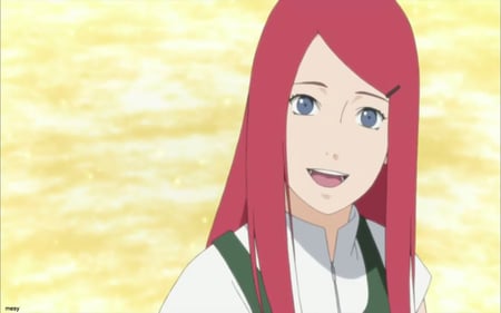 kushina uzamaki - anime, kushina, mesy, kushina uzamaki, shinobi, red hair, manga, ninja, naruto shippuden, naruto, shonen, mother