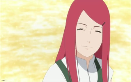 kushina uzamaki - naruto shippuden, mother, mesy, anime, shinobi, manga, red hair, shonen, naruto, kushina, kushina uzamaki, ninja