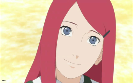 kushina uzamaki - close up, kushina, shinobi, blue eyes, mother, red hair, kushina uzamaki, mesy, shonen, naruto, naruto shippuden, anime, ninja, manga