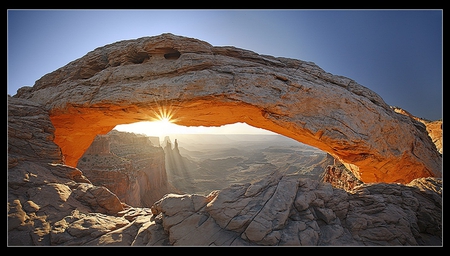 Canyon Sunrise - cliffd, sunrise, canyons, nature