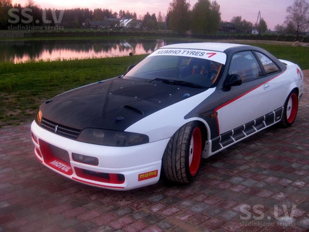 Drift in Latvia - r33, latvia, drift, nissan