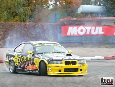 Drift in Latvia - m3, e36, bmw, drift