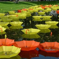 van Luke Jerram - Umbrellas