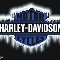 Harley-Davidson logo ice bleu