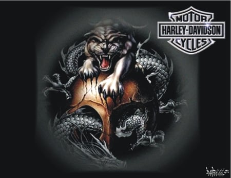 Harley-Davidson dragon