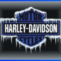 Harley-Davidson logo ice