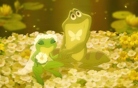 Frog wedding - nice, wedding, others, photography, frog, animals, funny, romantic, green, humor, photo, cute, reptiles