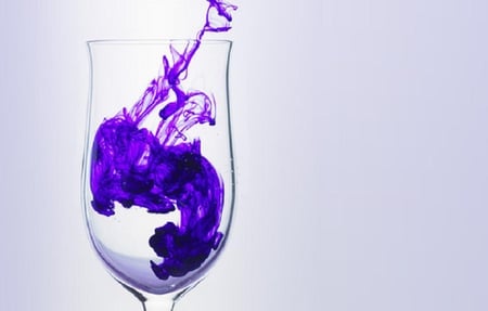 Glass of smoke - abstract, photography, photo, others, purple, cute, smoke, nice, glass