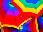 Colorful umbrellas