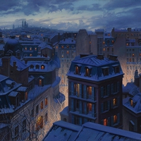 Roofs Of Paris - Eugeny Lushpin