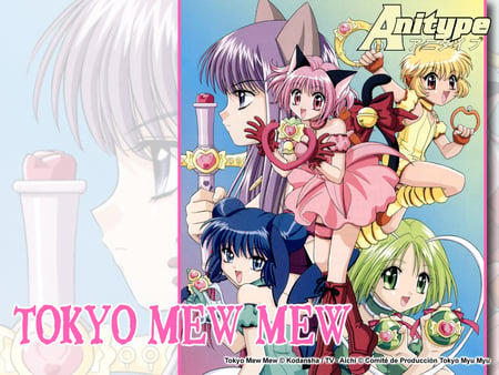 TOKYO MEW MEW - colorful, mew mews, anime, tokyo mew mew, other