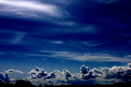 Beautiful sky - white, sky, background, clouds, beautiful, image, nature, blue