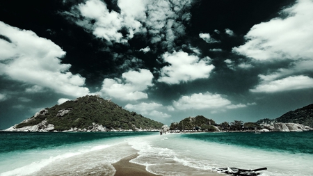 beach view - water, nature, mountain, beach