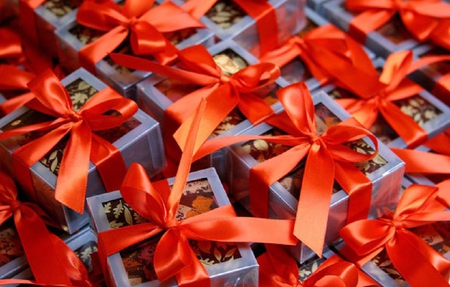 Boxes - abstract, colorful, holiday, valentines day, boxes, ribbons