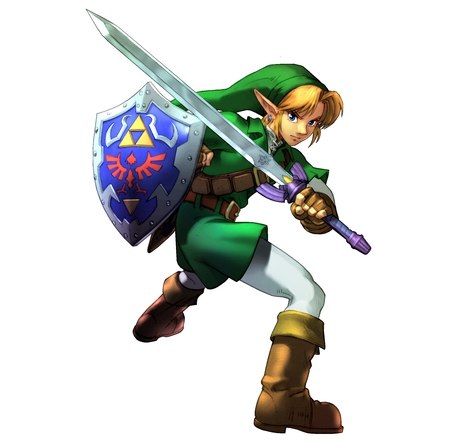 Do Not Worry, I Have Your Back - game, warrior, link, sword, zelda, friend, hero, shield