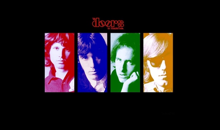 The Doors - music, bands, doors, art