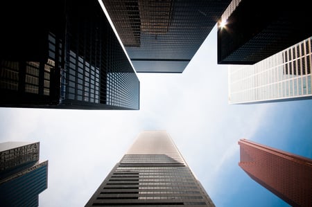 Skyscrapers - photography, nice, city, photo, architecture, coll