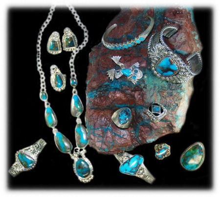 Turquoise Jewelry for my sweet friend Anne ( Talana ) - jewelry, gift, turquoise, friend, sweet