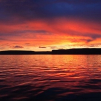 Sunset on the Beach for my dear friend Alexandra ( Alexandra66 )