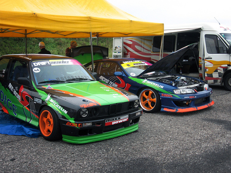 R1 Drift Team Latvia - latvia, r1, bmw, nissan