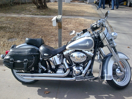 '01 Heritage - harley, heritage, ride, bike