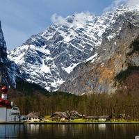 church in alps