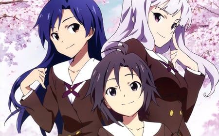 Idolmaster - idolmaster, beauty, takane, chihaya, makoto