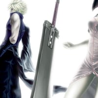 Cloud & Aerith