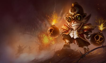 League Of Legends - Ziggs Major Skin - game, lol, ziggs, league of legends