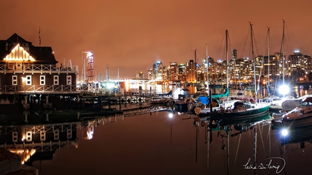 Vancouver Coal Harbour Nights