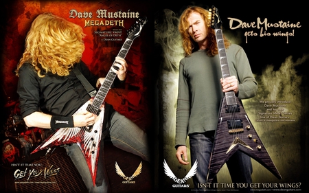 Dave Mustaine - rock, music, mustaine, metal