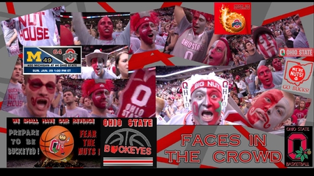 FACES IN THE CROWD - ohio, buckeyes, state, basketball