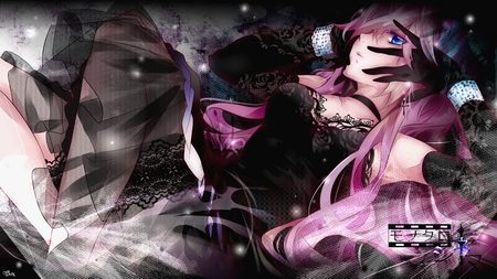 Megurine Luka - long hair, gloves, vocaloid, megurine luka