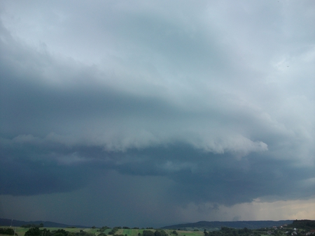 Schelfcloud - cloud, nature, lightning, schelfcloud