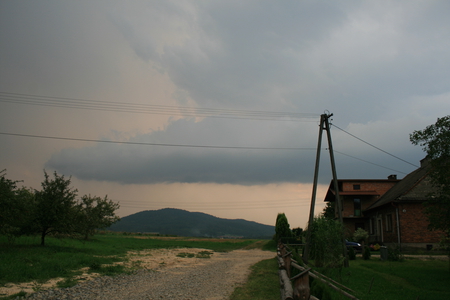 Wall cloud - cloud, nature, wall cloud, schelfcloud