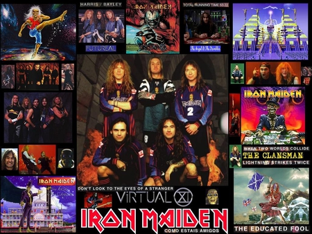 Iron Maiden - Virtual XI - logo, maiden, rock, band, virtual, music, metal, eddie, iron maiden, heavy, iron