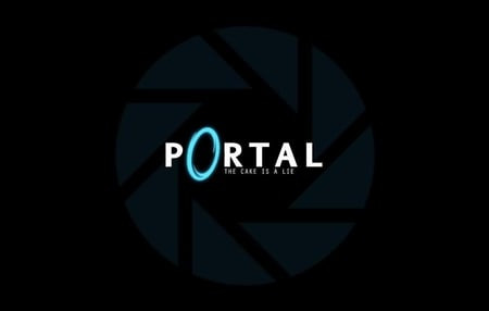 Portal Wallpaper - game, portal, black, video game