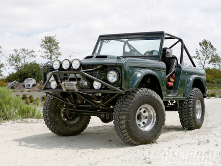 Ford Bronco 1968 - offroad, vehicle, 4x4, modified