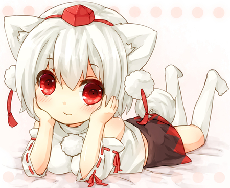 inubashiri momiji - girl, game, touhou, inubashiri momiji