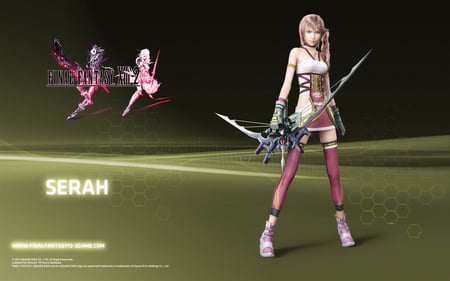 Final Fantasy XIII-2 Serah - xbox 360, game, final fantasy xiii, square enix, serah, ps3, lightning, final fantasy xiii-2