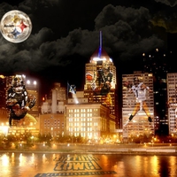 A Steeler moon