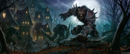 WEREWOLF GAMES - video, werewolfs, fantasy, game