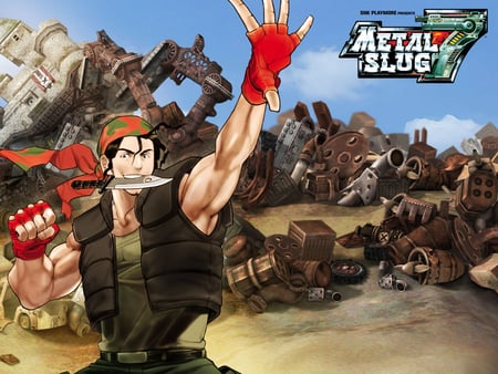 metal slug 7 ralf - 1, 2, 3, 4