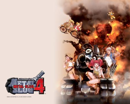 metal slug 4 - 1, 2, 3, 4